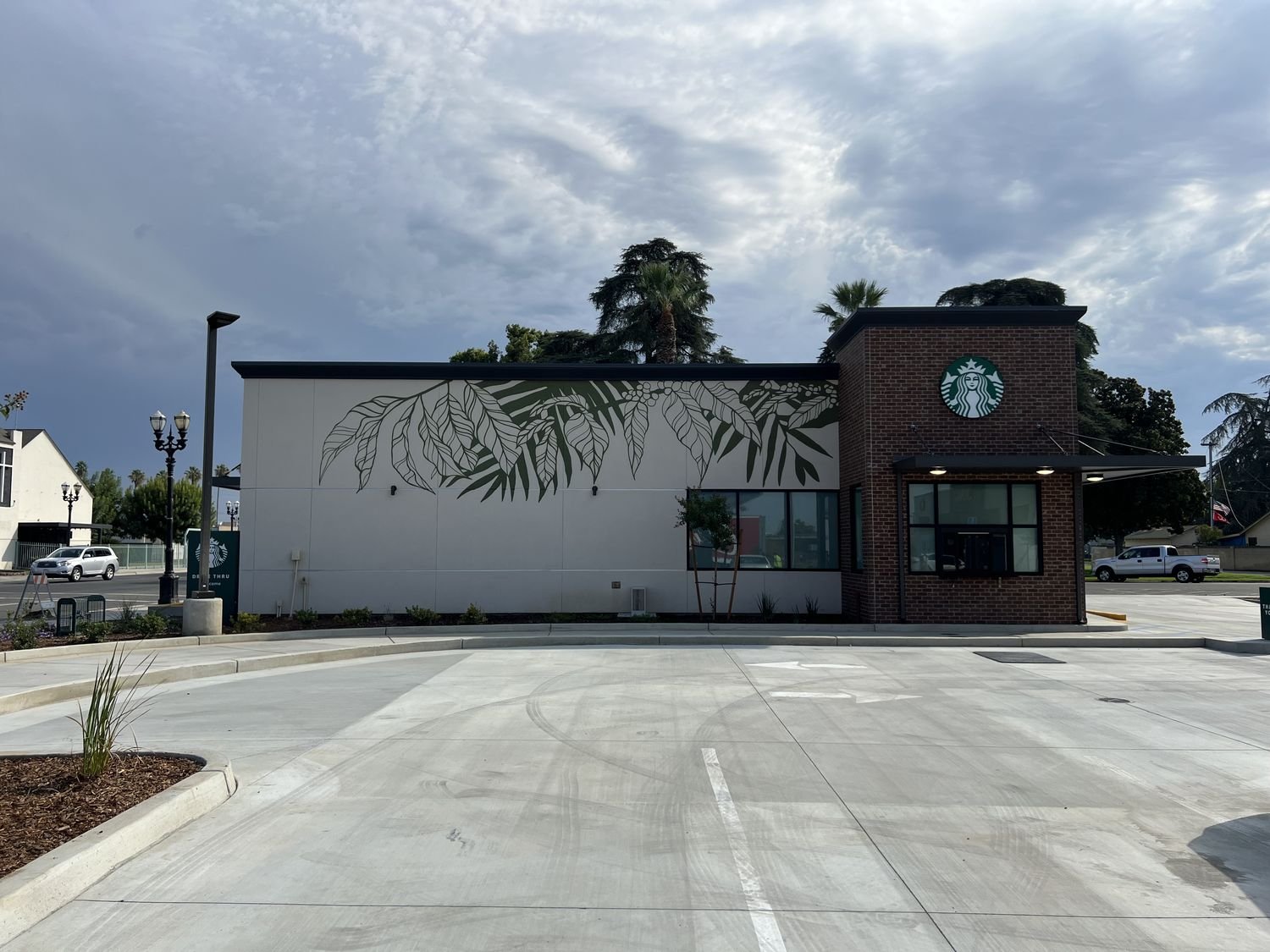 Drive-thru store, lane and site work complete